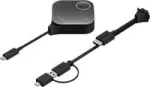 BenQ 5J.K0F28.E4A InstaShow VS25 Button Kit saatja, USB-C, HDMI