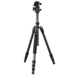Hama Ramble II Duo Carbon statiiv nutitelefonidele/digikaameratele 4 jalga, 8 kg kandev&otilde;ime