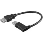 USB-kaabel Goobay 95702-GB 0,3 m USB 2.0 must