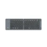Hama Travel 450 QWERTZ saksa Bluetooth must, tumehall