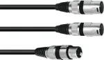 Audio kaabel XLR 3-pin 2 x XLR 3-pin Must Omnitronic 30225206