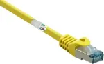 RF-5088652 RJ45 v&otilde;rgukaabel, harukaabel, CAT 6a S/FTP, 5.00 m, kollane, leegiaeglustav, 1 tk (RF-5088652)