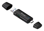 Equip 245462 kaardilugeja USB 3.2 Gen 1 (3.1 Gen 1) Type-A/USB-C must