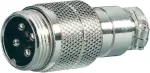 Mikrofoni &uuml;hendusmuhv alan elektronik Midland NC 526 4‑sooneline 4‑soonelisele pistikule ja pesale