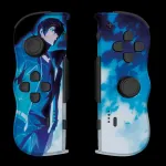 Lexip X CRUNCHYROLL - SUNG JIN-WOO TWIN PADS WL, m&auml;ngupult, Nintendo Switch 2, D-pad, suunaklahvid, analoog / digitaalne, juhtmevaba, sinine, valge