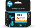 HP 300 kolmev&auml;rviline tindikassett (CC643EE)