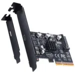 GrauGear PCIe x4 USB-C 3.2 Gen2x2 laienduskaart G-PCI-C-20G