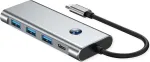 VALUE USB C dokkimisjaam 7-&uuml;hes, 4K60 1xHDMI, 3xUSB-A, 1xSD/microSD, 1xC PD (12.99.1144)