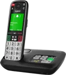 Gigaset EASY 500A DECT juhtmeta telefon automaatvastajaga, SOS-nupuga, 2,2-tollise v&auml;rviekraaniga, must