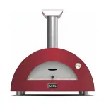 Alfa Forni Moderno 2 Pizze Wood-Fired Pizza Oven Antique Red