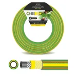 AWTOOLS AW70406 Aiavoolik 1/2 inch x 50m 3-kihiline PVC ristp&otilde;imitud pol&uuml;ester roheline