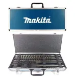 MAKITA SDS-Plus puuri- ja meislikomplekt 10-osaline alumiiniumkohvriga D-42385