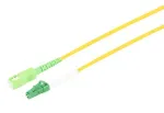 S CONN S/CONN maximum connectivity LWL Patchkabel Simplex LC/APC SC/APC OS2 - Kaabel - 0,5 m