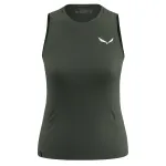 Naiste Salewa Puez Dry Tanktop - M, tume oliiv