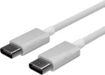 SHIVERPEAKS Flexline USB-C &ndash; USB-C laadimis- ja s&uuml;nkroonimiskaabel, USB 2.0, ABS, valge, 1,5 m (FL31-12052)