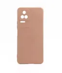 Evelatus Xiaomi POCO F4 Nano Silicone Case Soft Touch TPU Beige