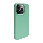 iLike Apple iPhone 14 Pro Max Silikoonist ja plastikust &uuml;mbris Eco Print Design Flower Green