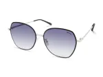 KENNETH COLE Naiste KC2961-6110W Ruudukujulised P&auml;ikeseprillid Pruun Gradient 61mm