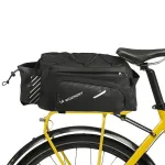 Wozinsky Bicycle Trunk Bag 9L with Shoulder Strap and Rain Cover Black (WBB22BK)