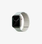 UNIQ Revix Reversiivne Magnetiline Kellarihm Apple Watch Series 1/2/3/4/5/6/7/8/9/SE/SE2/SE3 38/40/41mm - Salveiroheline/Beige