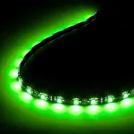 Universaalne ribavalgusti Lamptron FlexLight Pro &mdash; mitmev&auml;rviline korpus, roheline tuli
