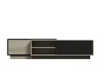 Cama TV-kapp SIGMA1 180 sonoma tamm/must l&auml;ikiv