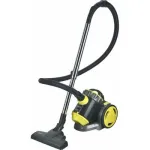 Brock BVC 8056 YT Cyclone kottideta tolmuimeja 800W must/kollane