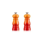 Le Creuset soola- ja pipraveski komplekt 11 cm Volcanic Orange