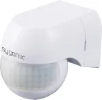 Sygonix SY-6118230 seinale kinnitatav PIR-liikumisandur 180&deg; relee valge