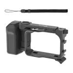 Sunnylife Vlogimiskomplekt Insta360 GO Ultra jaoks, kaelapael + k&uuml;lmking, must (GU-BK150-D)