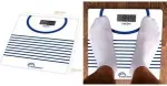 Little Balance LB 8655 digitaalne isiklik kaal Sailor, USB-C laetav, akuta, 180 kg