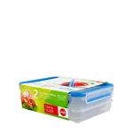 EMSA 513576 toidu s&auml;ilitamise konteiner ristk&uuml;likukujuline karp 0,6 L l&auml;bipaistev 1 tk