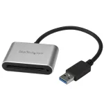 StarTech.com USB 3.0 kaardilugeja/kirjutaja CFast 2.0 kaartidele, CFast, CFast 2.0, Must, H&otilde;bedane, 5000 Mbit/s, Alumiinium, Aktiivsus, Toide, CE, FCC, RoHS, REACH