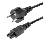 StarTech.com 3 m (10 jalga) s&uuml;learvuti toitejuhe, EL Schuko C5-le, 2,5 A 250 V, 18AWG, s&uuml;learvuti asendus-vahelduvvoolujuhe, toiteadapteri juhe, s&uuml;learvuti laadimiskaabel, ristikulehe / Miki-Hiire toitejuhe