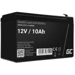 UPS aku Green Cell AGM50 12 V 10 Ah VRLA AGM, 65&times;151&times;95 mm, 2.45 kg, must