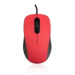 Modecom M10S Silent juhtmega optiline hiir, punane
