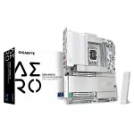 GIGABYTE Z890 AERO D emaplaat &ndash; toetab Intel Core Ultra (seeria 2) protsessoreid, 16+1+2 faasi VRM, kuni 9500 MHz DDR5 (OC), PCIe 5.0 M.2, Wi-Fi 7, Thunderbolt 5