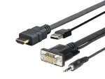 Kaabel HDMI USB VGA AUDIO Vivolink PROHDMIMVGA2