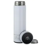 Extralink Smart Travel Mug termotass 500 ml temperatuurin&auml;idikuga, valge