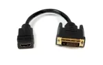DVI-HDMI adapter Garbot 31.20.9001 &mdash; 15 cm kaabel, must