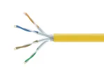 V&otilde;rgukaabel EQUIP 404563 Cat7a S/FTP (S-STP) 1000 m, kollane, 10GBase-T