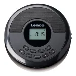 Kaasaskantav CD-m&auml;ngija Lenco CD-340BK &mdash; must, kaasaskantav disain