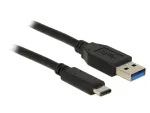 USB-kaabel DeLOCK 1m USB3.1-C/USB3.1-A 83870