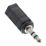 Audioadapter 2,5 mm pesa emane / 3,5 mm pistik isane Stereo InLine 99309