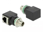 V&otilde;rguadapter DeLOCK M12 8 kontaktiga X-koodiga isane RJ45 pesale