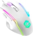 Juhtmega m&auml;nguri hiir Speedlink DECUS USB valge &mdash; ergonoomiline disain, mudel SL-680024-WT