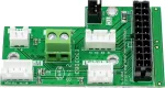 3D printeri ekstruuderi plaat Flashforge Creator 4 Red - asendusjuhtplaat Creator 4 ekstruuderile