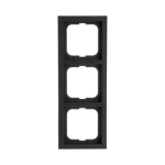 Busch-Jaeger elektrikilbi/katte paneel 1723-885K Must, termoplast, kruvivaba, 80&times;222&times;11 mm