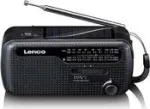 Lenco MCR-113BK p&auml;ikesepatareiga h&auml;daabiraadio, v&auml;nda/p&auml;ikese/patarei toitel, must