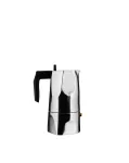 Alessi MT18/3 Espressomasin Ossidiana, roostevaba teras, alumiinium, 3,5 x 18,5 x 40,5 cm
